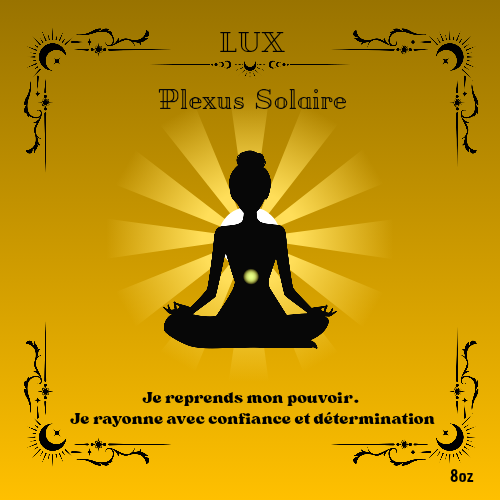 Chandelle Chakra Plexus Solaire