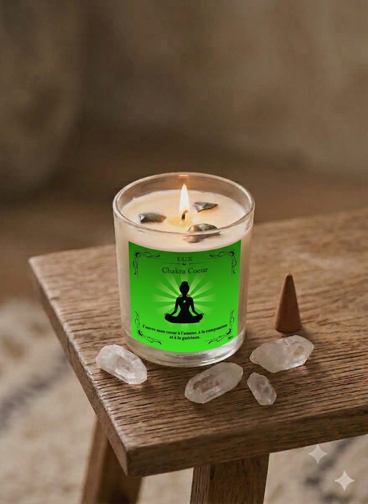 Chandelle Chakra du Coeur